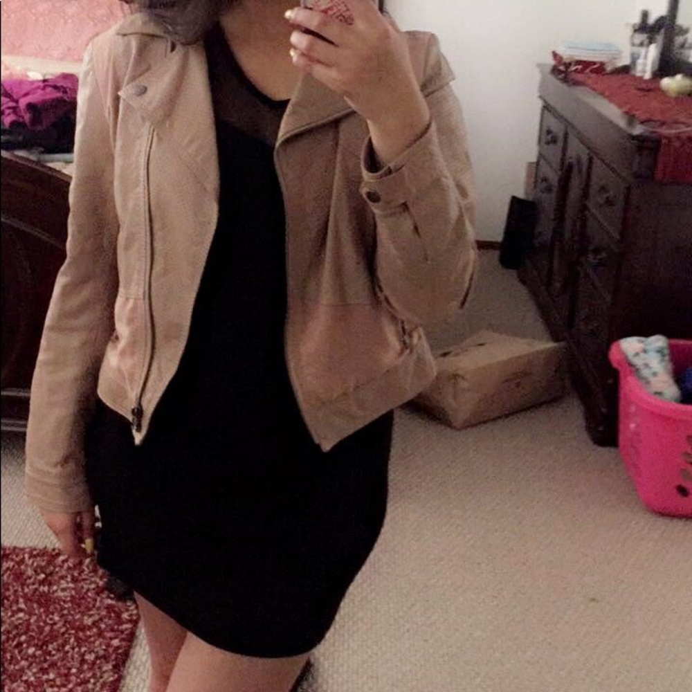 Leather jacket